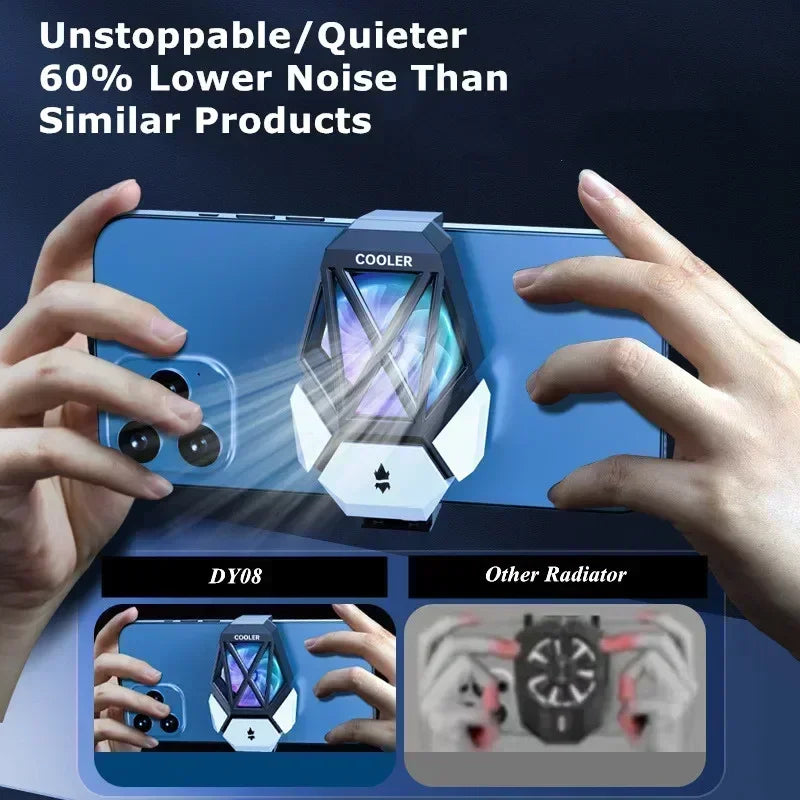 “Protège les téléphones, les refroidit en 20 secondes et préserve la batterie.”