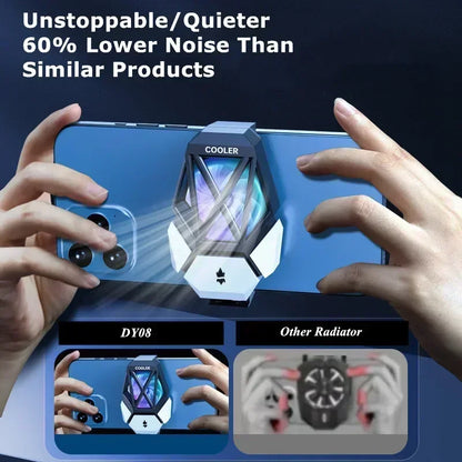 “Protège les téléphones, les refroidit en 20 secondes et préserve la batterie.”